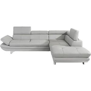 COTTA Polstergarnitur "Enterprise", (Set), Set: Ecksofa, Hocker, Kopfteilverstellung, wahlweise mit Bettfunktion