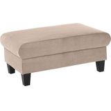 COTTA Polstergarnitur "Morven", (Set), Set: bestehend aus Ecksofa und Hocker, Kopfteilverstellung