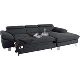 COTTA Ecksofa "Driver L-Form", mit Kopfteilverstellung, wahlweise mit Bettfunktion