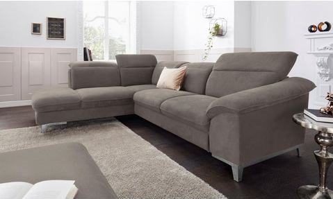 COTTA Ecksofa "Teresa L-Form", wahlweise mit Bettfunktion