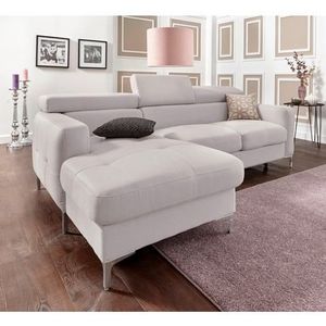 COTTA Ecksofa "Sammy L-Form", mit Kopfteilverstellung, wahlweise mit Bettfunktion & Bettkasten