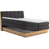Home affaire Boxspringbett "Naome", Boxspringbett, Inklusive Topper