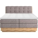 Home affaire Boxspringbett "Naome", Boxspringbett, Inklusive Topper