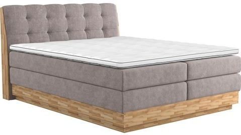 Home affaire Boxspringbett "Naome", Boxspringbett, Inklusive Topper