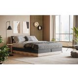 Home affaire Boxspringbett "Naome", Boxspringbett, Inklusive Topper