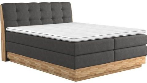 Home affaire Boxspringbett "Naome", Boxspringbett, Inklusive Topper
