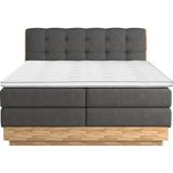 Home affaire Boxspringbett "Naome", Boxspringbett, Inklusive Topper