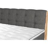 Home affaire Boxspringbett "Naome", Boxspringbett, Inklusive Topper
