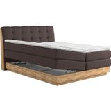 Home affaire Boxspringbett »Naome«, Boxspringbett, Inklusive Topper