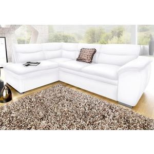 COTTA Ecksofa "Leandra L-Form", wahlweise mit Bettfunktion & Bettkasten