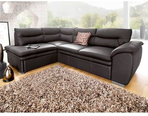 COTTA Ecksofa »Leandra L-Form«, wahlweise mit Bettfunktion und Bettkasten