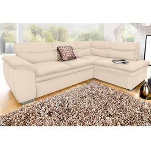 COTTA Ecksofa "Leandra L-Form", wahlweise mit Bettfunktion & Bettkasten
