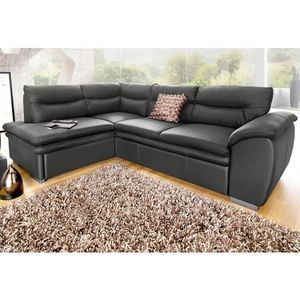 COTTA Ecksofa "Leandra L-Form", wahlweise mit Bettfunktion & Bettkasten