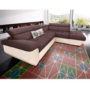 COTTA Ecksofa "Speedway L-Form", mit Kopfteilverstellung, wahlweise mit Bettfunktion & Bettkasten