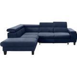 COTTA Ecksofa "Morven L-Form", Kopfteilverstellung, wahlweise mit Bettfunktion und Bettkasten