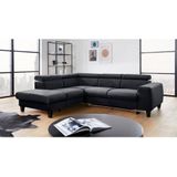 COTTA Ecksofa "Morven L-Form", Kopfteilverstellung, wahlweise mit Bettfunktion und Bettkasten