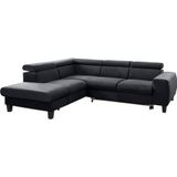 COTTA Ecksofa "Morven L-Form", Kopfteilverstellung, wahlweise mit Bettfunktion und Bettkasten