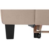 COTTA Ecksofa "Morven L-Form", Inklusive Kopfteilverstellung, wahlweise mit Ladestation, Bettfunktion