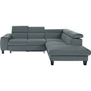 COTTA Ecksofa »Morven L-Form«, Kopfteilverstellung, wahlweise mit Bettfunktion und Bettkasten
