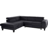 COTTA Ecksofa "Morven L-Form", Kopfteilverstellung, wahlweise mit Bettfunktion und Bettkasten