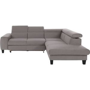 COTTA Ecksofa "Morven L-Form", Kopfteilverstellung, wahlweise mit Bettfunktion und Bettkasten