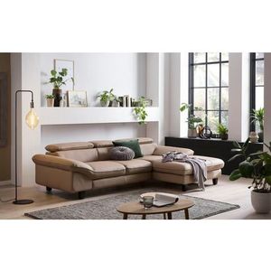 Home affaire Ecksofa "Pilot L-Form", mit Kopfteilverstellung, wahlweise mit Bettfunktion & Bettkasten