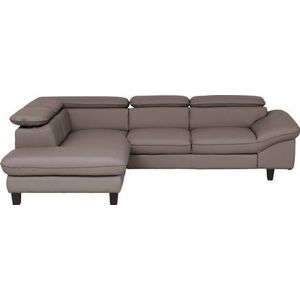 Home affaire Ecksofa "Pilot L-Form", mit Kopfteilverstellung, wahlweise mit Bettfunktion & Bettkasten