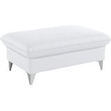 COTTA Polstergarnitur "Caluso", Set: bestehend aus Ecksofa, Hocker, Ecksofa inkl. Kopfteilverstellung