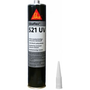 Sikaflex 521 Uv 300Ml Koker Zwart