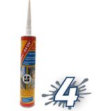 Sikaflex-84 UV+ - Lijm - Zwart - 300 ml