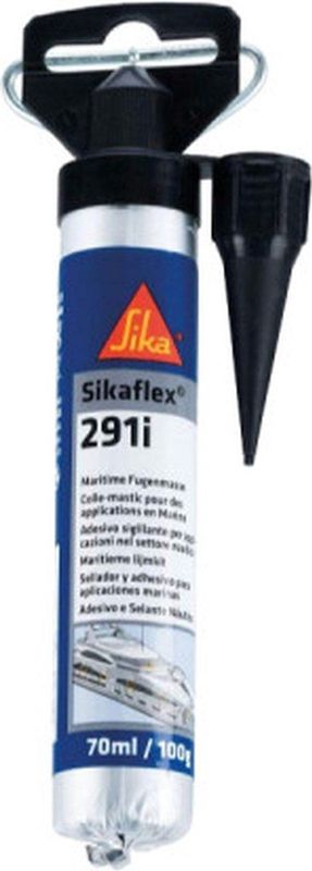 SIKA Sikaflex 291i Marine Stopverflijm Zwart Mini Navulling