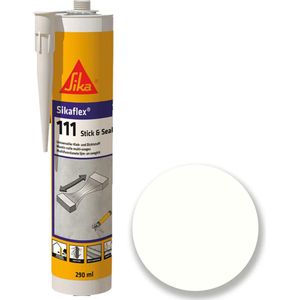 SIKAFLEX 111 STICK & SEAL WIT 290ML