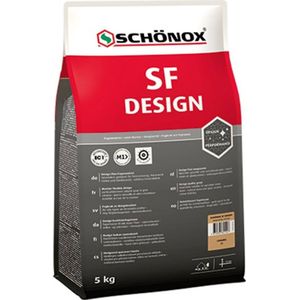 Schonox SF Design Voegmortel - Zilver/Grijs - 5kg