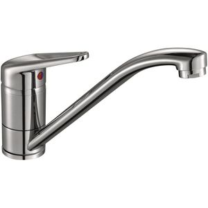 Franke - Delta Novara Plus - Keukenkraan - Chroom - Vaste uitloop 360 graden
