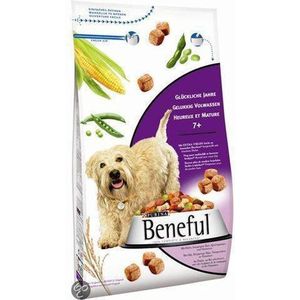 Beneful Gelukkig Volwassen 7+ - Kip & Groenten - Hondenvoer - 3 kg