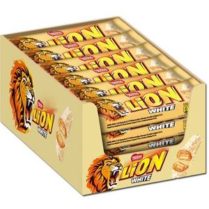 Lion - Chocoladereep White - 24 Repen