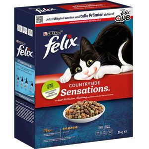 Kattenvoer - Felix Inhome Sensations - Droogvoer - Kip en Groenten