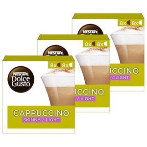 Nescafé Dolce Gusto capsules Cappuccino Light- 48 koffiecups voor 24 koppen koffie