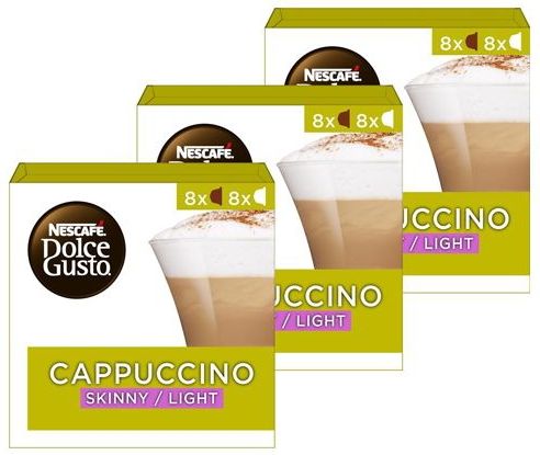 Nescafé - Dolce Gusto - Koffiecups - Cappuccino Light - 16 Stuks