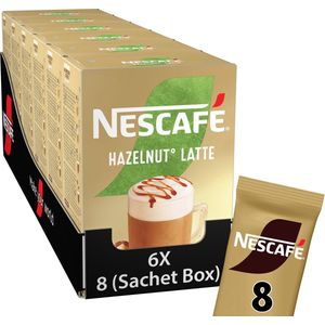 Nescafé - Gold Hazelnut Latte - 6x 8 Portionen
