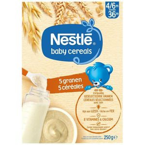 Nestle Baby Cereals 5 Granen Baby 6+ Maanden 250g