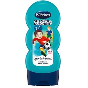 Bübchen Kids shampoo en douchegel voor kinderen, met frisse geur, hoeveelheid: 1 x 230 ml