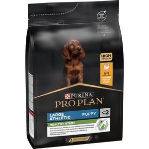 Pro Plan Healthy Start Puppy Large Athletic - Honden Droogvoer - Kip - 3 kg