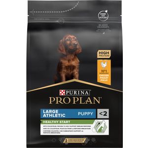 4x Pro Plan Puppy Large Athletic Healthy Start Kip 3 kg