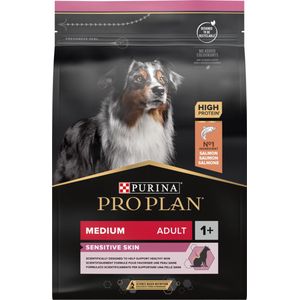 Pro plan optiderma sensitive skin voor medium rassen - 1 ST à 3 KG