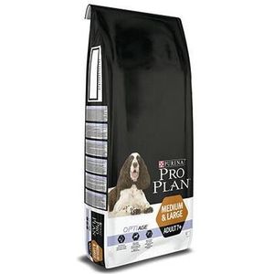 Pro Plan Medium & Large Adult 7+ (Senior) Age Defence - Hondenvoer Droogvoer - Kip - 14 kg