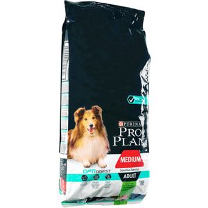 Pro Plan Medium Adult Sensitive Digestion - Honden Droogvoer - Lam - 14 Kg