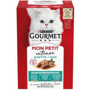 Mixpaket Gourmet Mon Petit 12  x 50 g - Mixpaket Fleisch & Fisch
