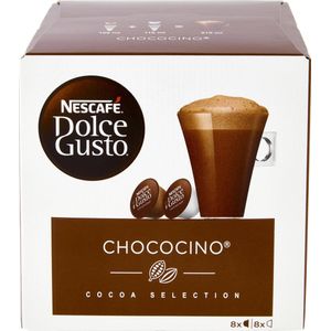 Koffiecapsules Nescafé Dolce Gusto - Chococino - 16 capsules - 16 capsules voor het bereiden van 8 drankjes