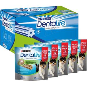 Dentalife Daily Oral Care Medium - Hondensnacks - Kip - 5 X 345 G